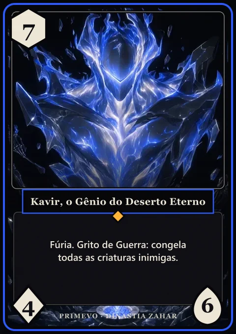 Kavir, o Gênio do Deserto Eterno